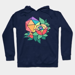 Pretty Poly Rose Rainbow Pride Hoodie